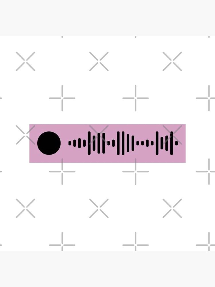 "Running Up That Hill by Kate Bush spotify scan code " Poster for