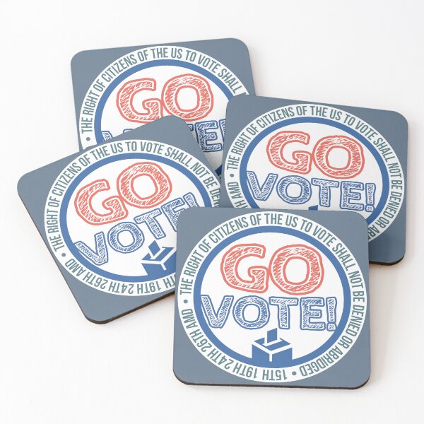 Item preview, Ballot Box Go Vote! RedBlue designed and sold by bfwilson.