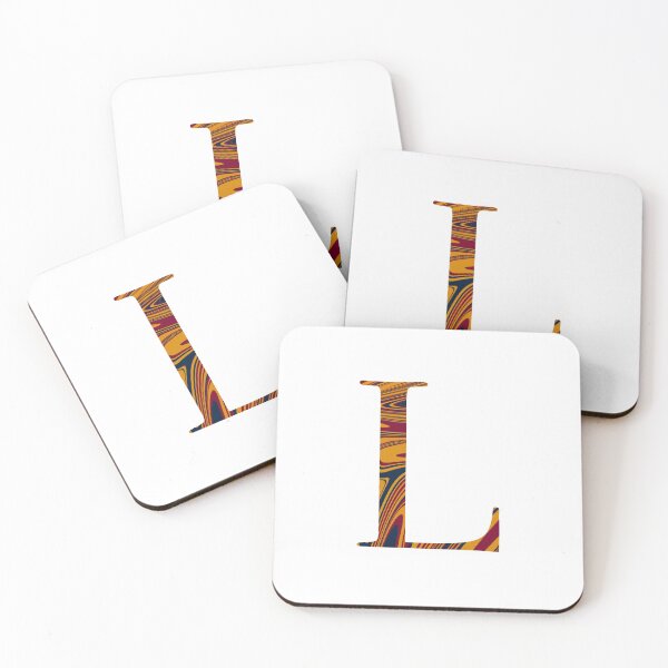 Item preview, Marbled Letter L designed and sold by PathfinderCP.