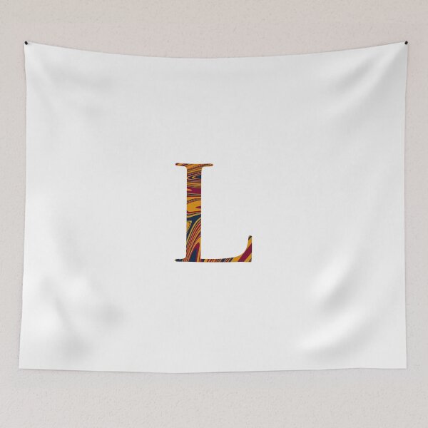 Item preview, Marbled Letter L designed and sold by PathfinderCP.