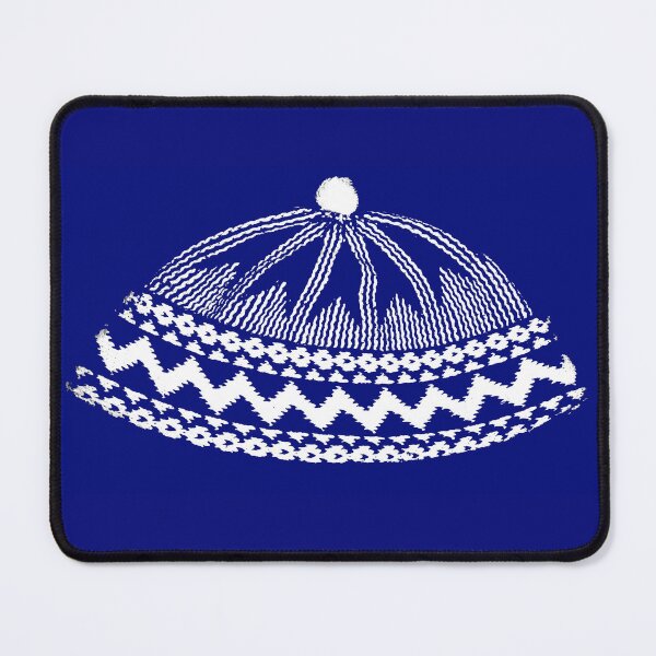 Item preview, Kufi Haji Muslim Hat Design Royal Blue designed and sold by Tony Cisse.
