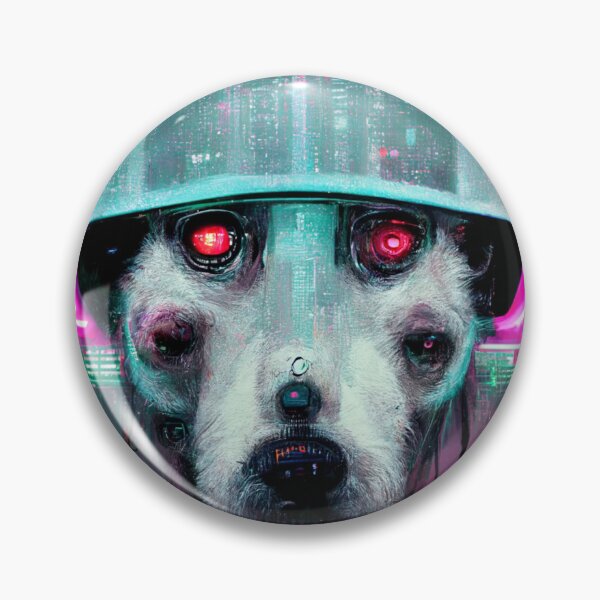 Item preview, Warrior Cyber Punk Dog designed and sold by thelofidragon.