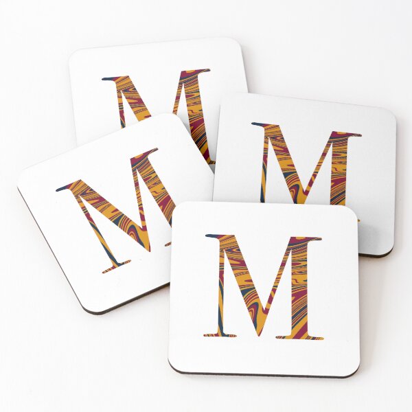 Item preview, Marbled Letter M designed and sold by PathfinderCP.