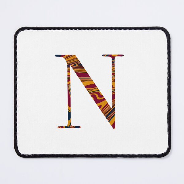 Item preview, Marbled Letter N designed and sold by PathfinderCP.