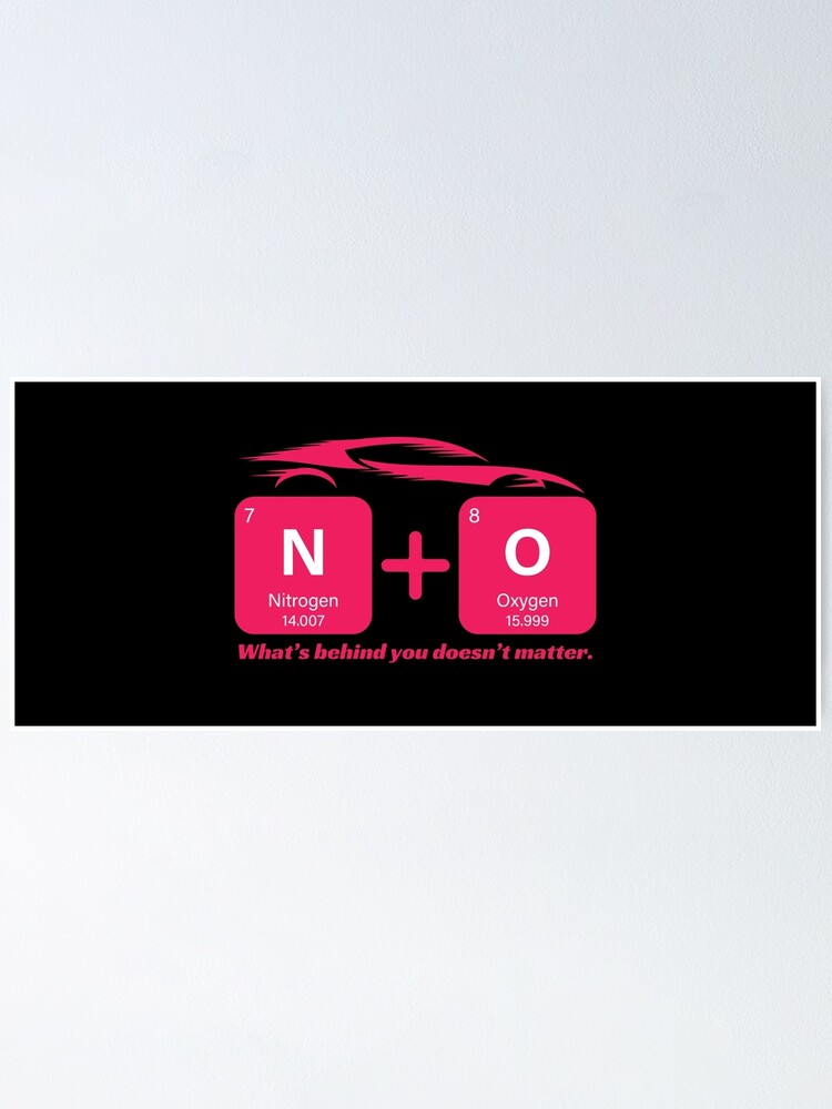 "Nitrous Oxide" Poster for Sale by dome5150 Redbubble