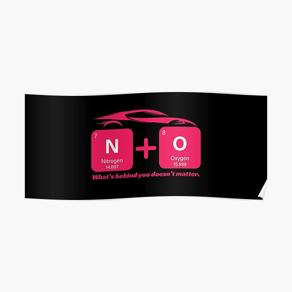 "Nitrous Oxide" Poster for Sale by dome5150 Redbubble