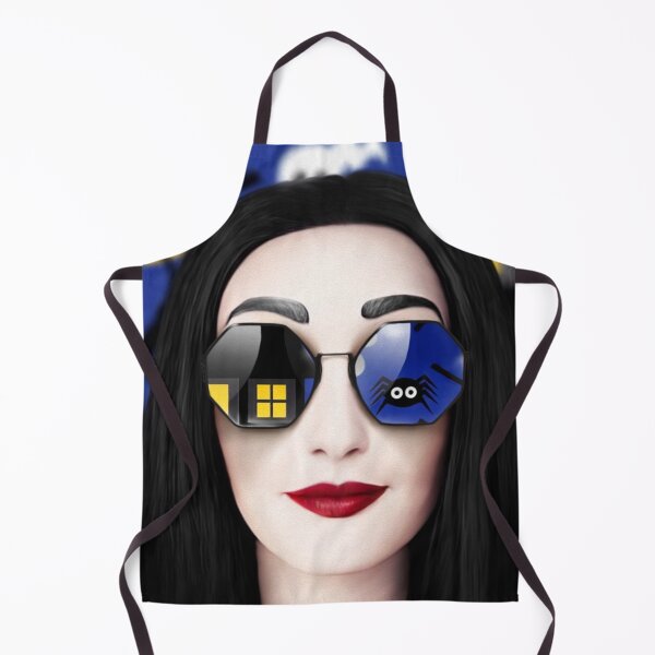 Item preview, Halloween Morticia with Spider Sunglasses designed and sold by orionlodubyal.