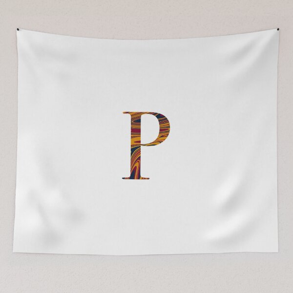 Item preview, Marbled Letter P designed and sold by PathfinderCP.