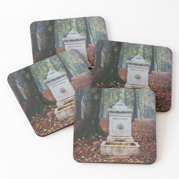 Item preview, The old marble fountain in the forest on Oplenac hill in Serbia  designed and sold by Dejan Travica.