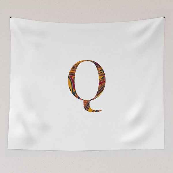 Item preview, Marbled Letter Q designed and sold by PathfinderCP.