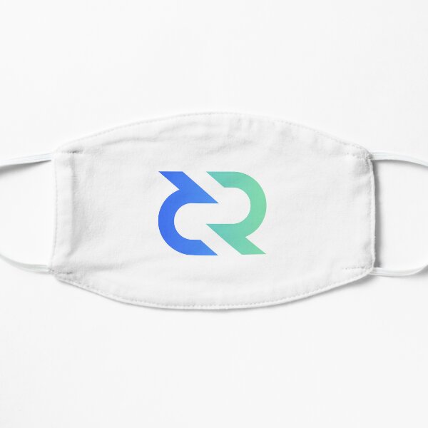 DECRED-DCRCoin t shirt Bitcoin-Gold crypto-t-shirt DECRED-DCRCrypto stickers Flat Mask
