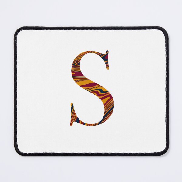 Item preview, Marbled Letter S designed and sold by PathfinderCP.