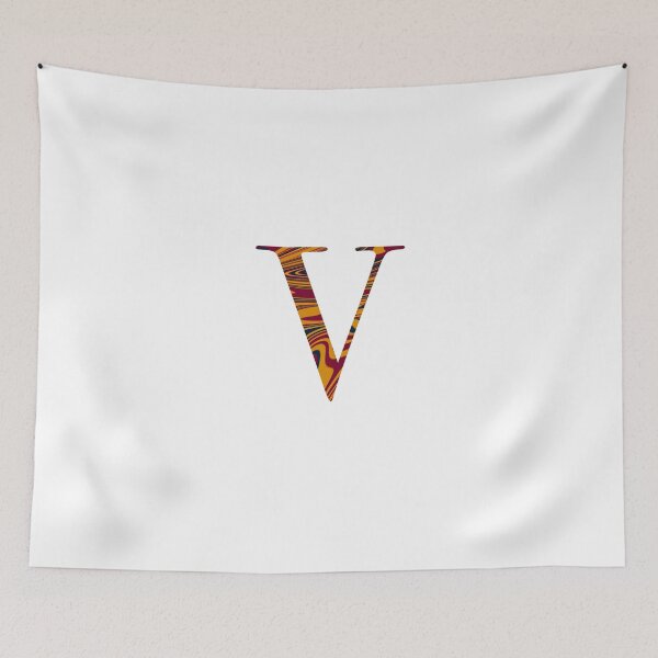 Item preview, Marbled Letter V designed and sold by PathfinderCP.