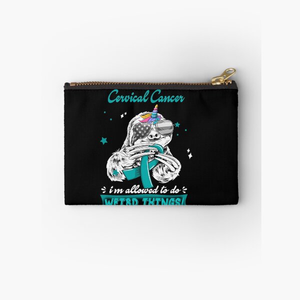 Item preview, Funny Sloth I Have Cervical Cancer I'm Allowed To Do Weird Things designed and sold by Kohend.