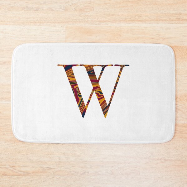 Item preview, Marbled Letter W designed and sold by PathfinderCP.