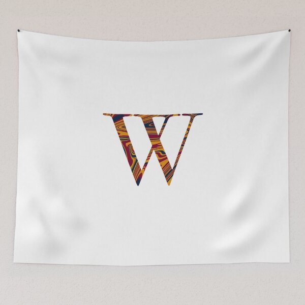 Item preview, Marbled Letter W designed and sold by PathfinderCP.