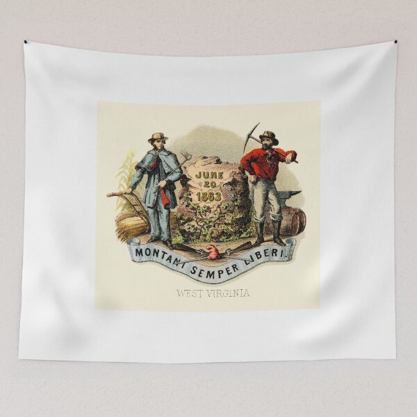 Item preview, West Virginia State Coat designed and sold by ArtbyAMB.