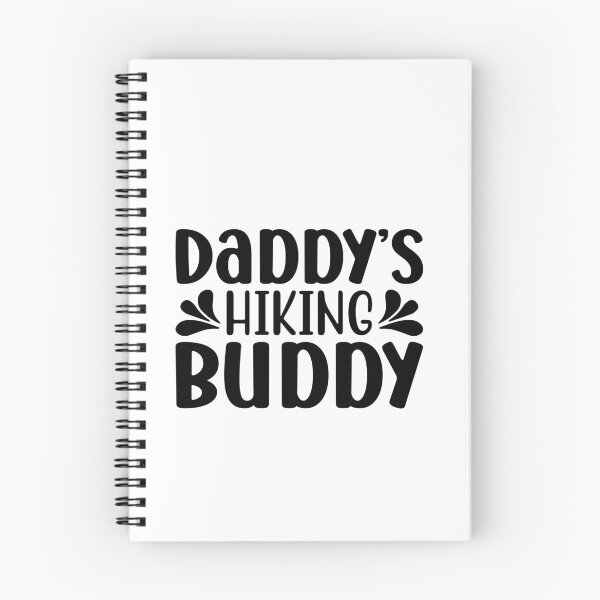 Item preview, Daddy's Hiking Budy I love Camping Hiking Camping Tree Mountains Tent Art Design Happy Apparel Essential Inspiration Joy Mood Funny designed and sold by DesignByHeartUK.