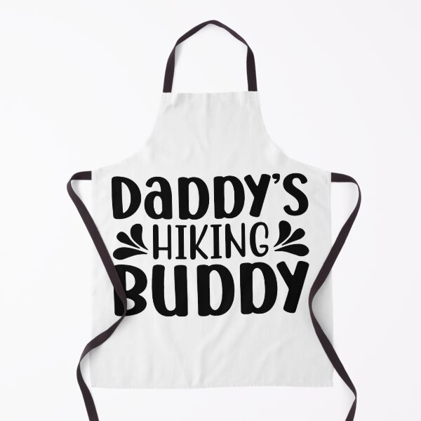 Item preview, Daddy's Hiking Budy I love Camping Hiking Camping Tree Mountains Tent Art Design Happy Apparel Essential Inspiration Joy Mood Funny designed and sold by DesignByHeartUK.