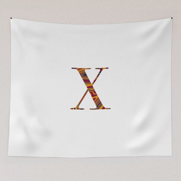 Item preview, Marbled Letter X designed and sold by PathfinderCP.