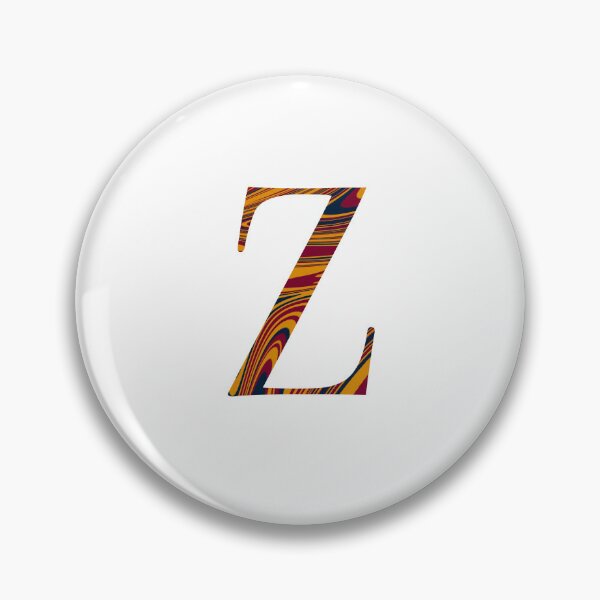 Aperçu de l'œuvre Lettre Z marbrée créée et vendue par PathfinderCP.