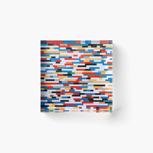Item preview, Colorful geometry pattern designed and sold by Nilima Bano ⭐⭐⭐⭐.