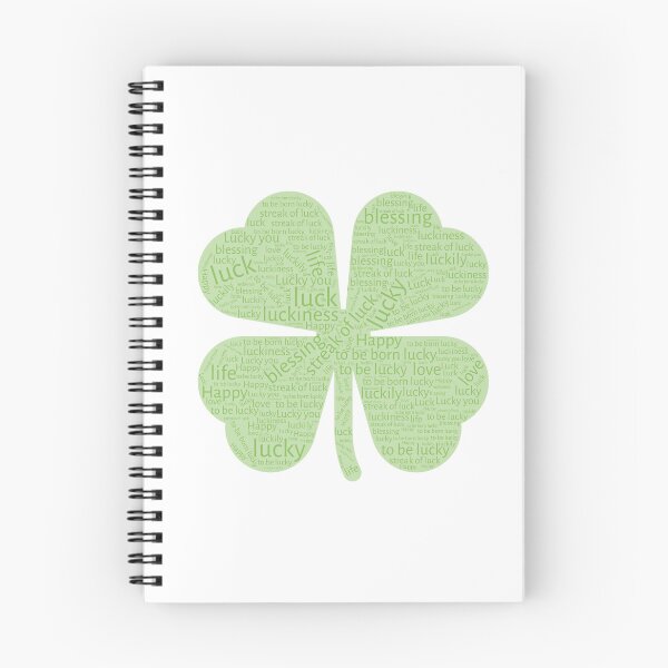 Item preview, Streak of lucky - shamrock - Lucky gift idea designed and sold by nueschka.