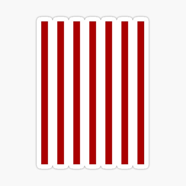 Item preview, Red Vertical Stripes - Red and black Striped designed and sold by brunohurt.
