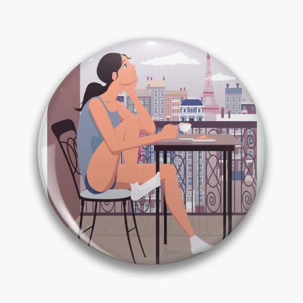 Item preview, Woman Drink Cafe In Paris designed and sold by redajabre.