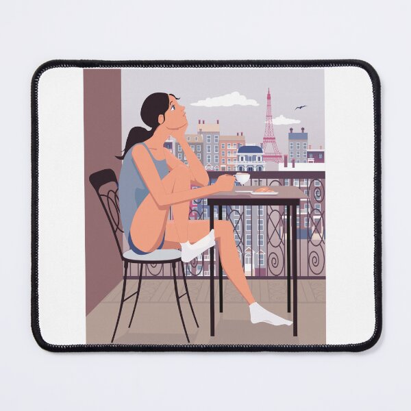 Item preview, Woman Drink Cafe In Paris designed and sold by redajabre.