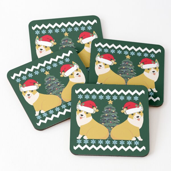 Item preview, Cute Corgi Santa Christmas designed and sold by Epic Love Designs.