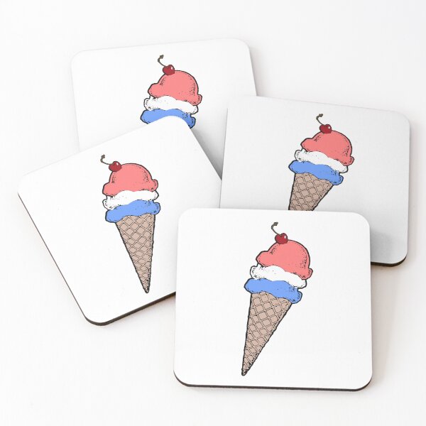 Item preview, Patriotic Ice Cream Cone designed and sold by Bruh-llc.