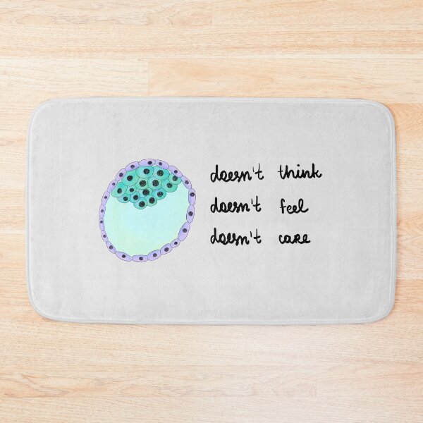 Item preview, Embryo does not care v2 designed and sold by fogoosherie.