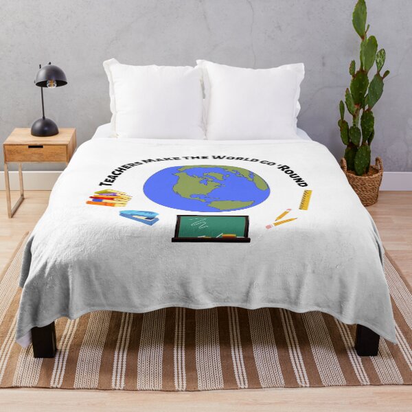 Item preview, Teachers Make the World go 'Round designed and sold by Jessi-Sketches.