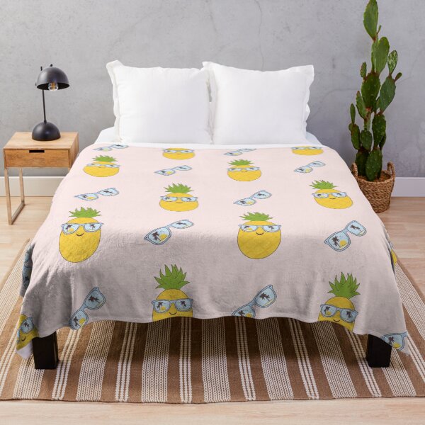 Item preview, Cute Pineapple With Sunglasses Pattern designed and sold by ttttee.
