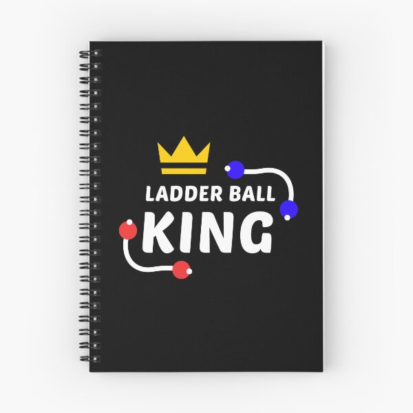 Item preview, Ladder Ball King - White Text designed and sold by DaTacoX.