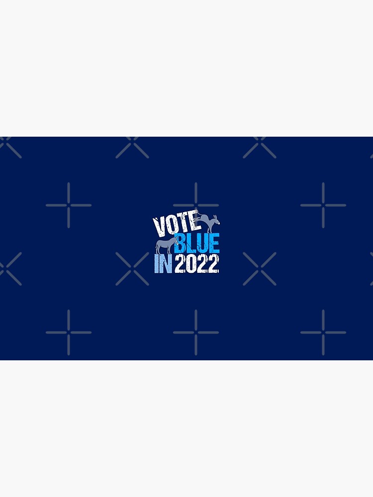Vote Blue in 2022 Democrat Donkey by elishamarie28
