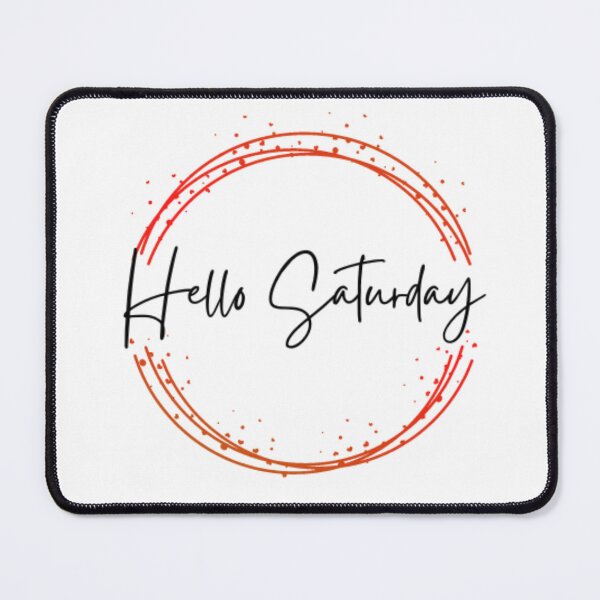 Item preview, Hello Saturday designed and sold by celadonshop.