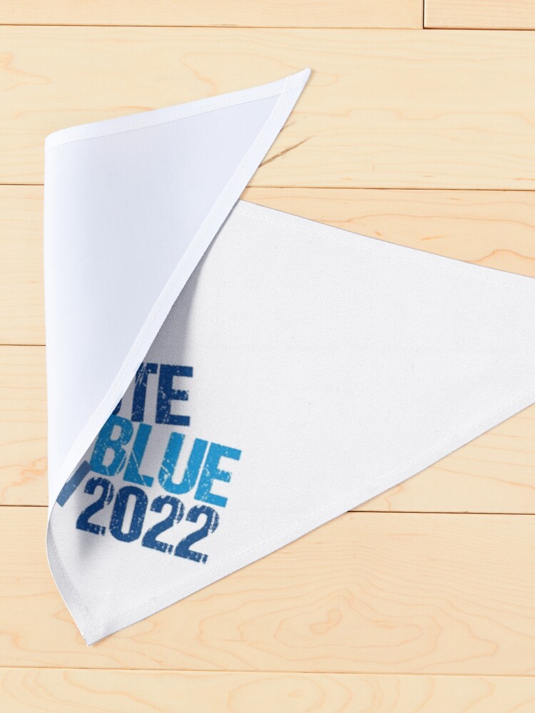 Alternate view of Vote Blue in 2022 Pet Bandana