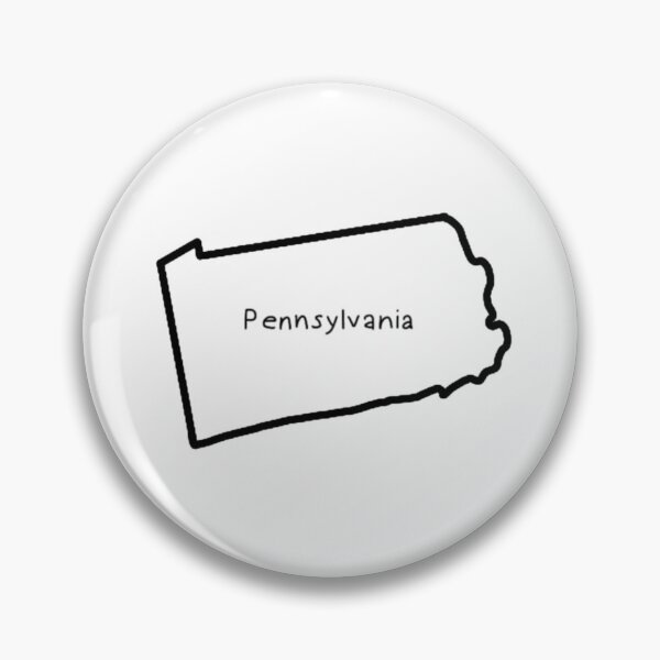 Item preview, Pennsylvania State sticker  designed and sold by Kiki Stickers.