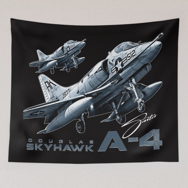 Item preview, Douglas A-4 Skyhawk Subsonic Carrier Us Navy Vintage Attack Aircraft designed and sold by Aerolovers.