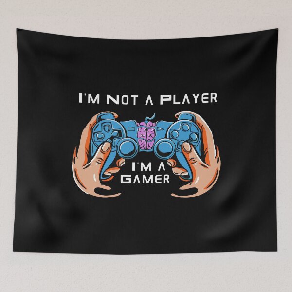 Item preview, I'm Not a Player I'm a Gamer designed and sold by Micosmile.