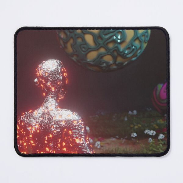 Item preview, 3D Surreal Weird Planet Robot designed and sold by Screenpaint.