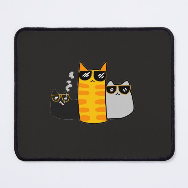Item preview, cute cool cats with sunglasses designed and sold by Maliniak.