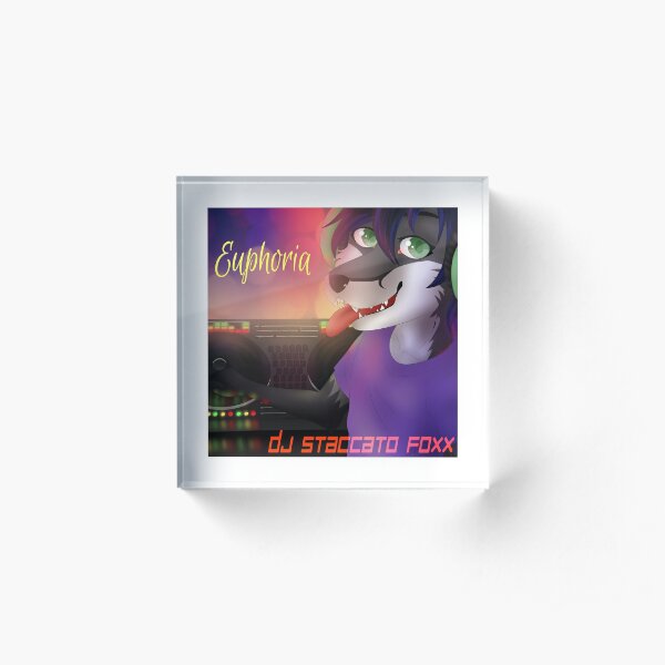 Euphoria - DJ Staccato Foxx Acrylic Block