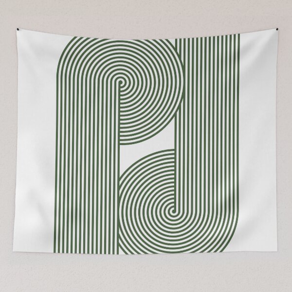 Aperçu de l'œuvre Emerald Cul de Sac | Magnifique design d'intérieur créée et vendue par infinitehue-5.
