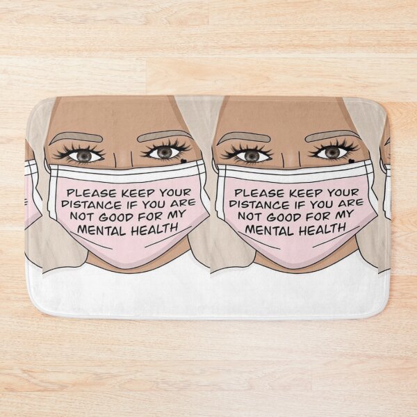 Item preview, Please Keep Your Distance If You Are Not Good For My Mental Health designed and sold by Artw0rld.
