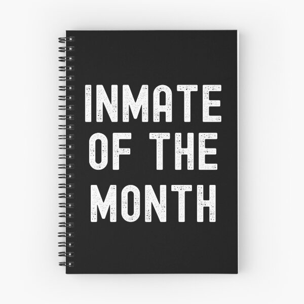 Item preview, INMATE OF THE MONTH FUNNY JAIL JOKE designed and sold by appareltolove.