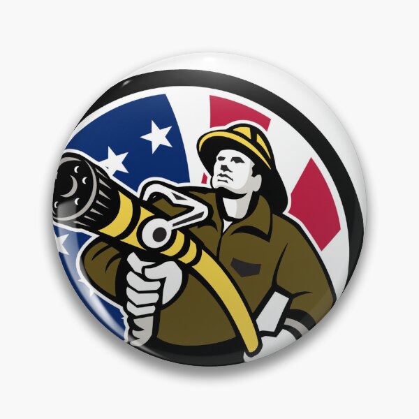 Item preview, ProudAmerican Firefighter Shirt, Firefighter T Shirt, USA Flag Shirt designed and sold by CatchUriDesigns.