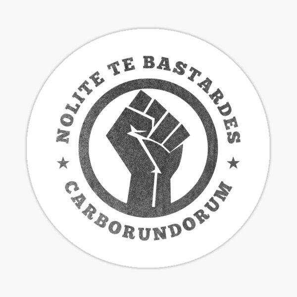 Item preview, Dont Let the Bastards Grind You Down III designed and sold by PrairieGrouse.